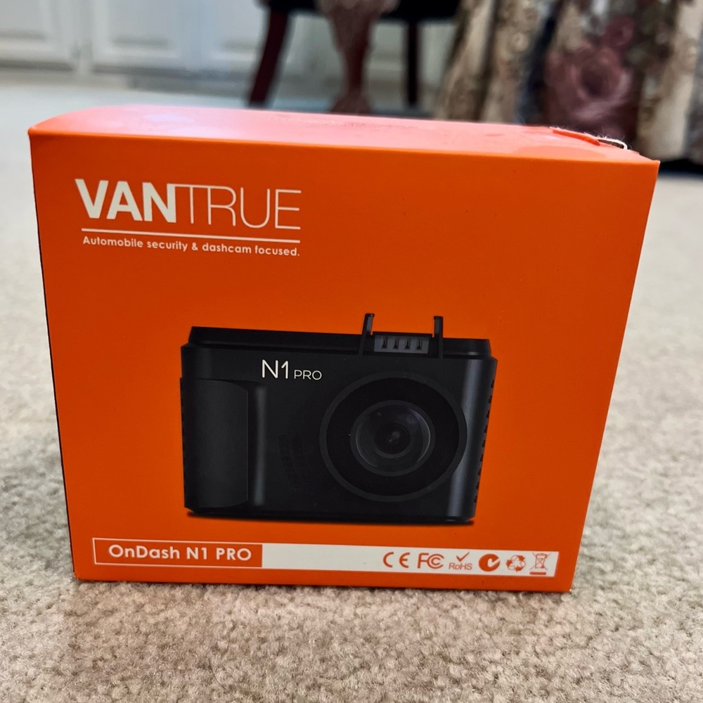 VanTrue N1 Pro Full HD 1920X1080P Mini Dash Cam